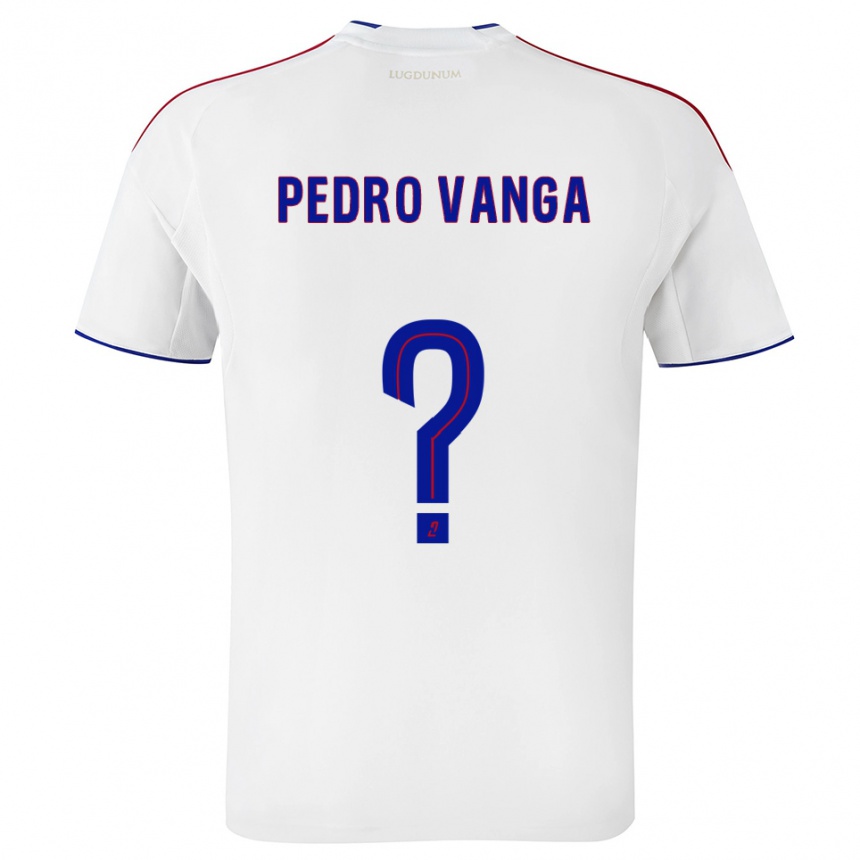 גברים כדורגל אמרסון פדרו ואנגה #0 לבן אדום ג'רזי ביתית 2025/26 גברים כדורגל אמרסון פדרו ואנגה #0 לבן אדום ג'רזי ביתית 2025/26