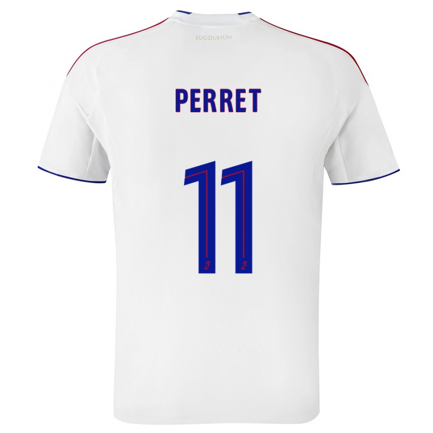 גברים כדורגל רומן פרט #11 לבן אדום ג'רזי ביתית 2025/26