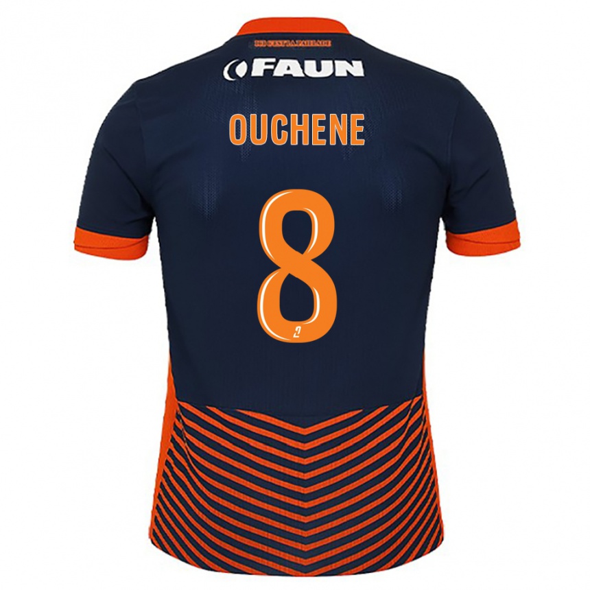 גברים כדורגל סוניה אושן #8 כחול חצות כתום ג'רזי ביתית 2025/26