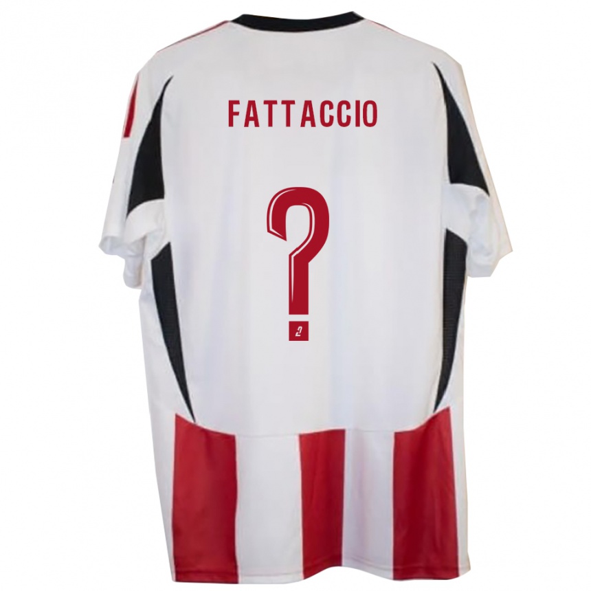 גברים כדורגל Paul-François Fattaccio #0 אדום כחול ג'רזי ביתית 2025/26