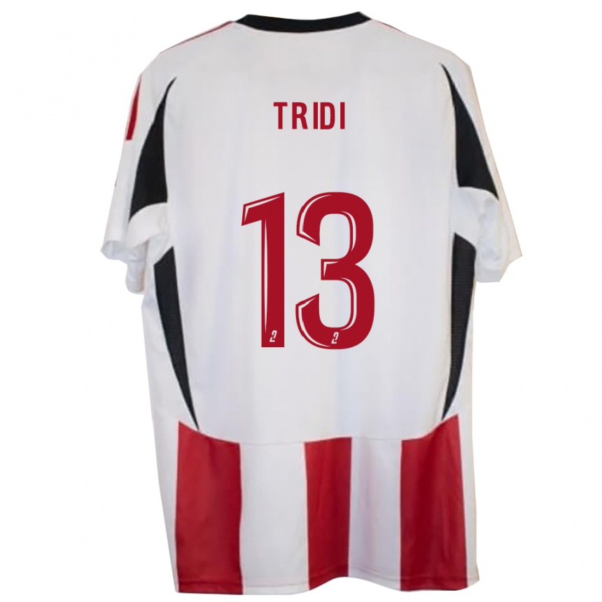 גברים כדורגל Elyes Tridi #13 אדום כחול ג'רזי ביתית 2025/26