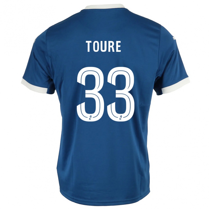 גברים כדורגל אלמאמי טורה #33 כחול לבן ג'רזי ביתית 2025/26