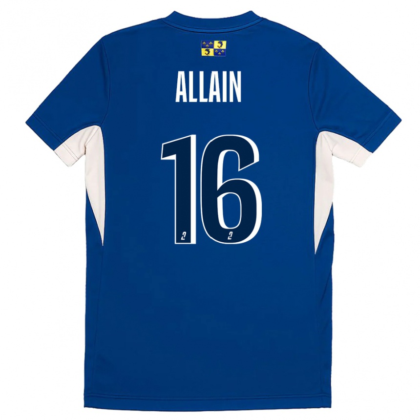 גברים כדורגל בובי אליין #16 כחול נייבי כחול ג'רזי ביתית 2025/26