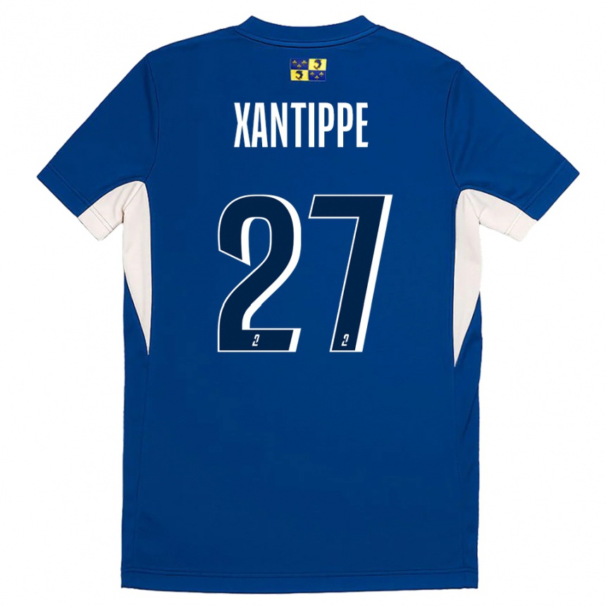 גברים כדורגל Matthéo Xantippe #27 כחול נייבי כחול ג'רזי ביתית 2025/26