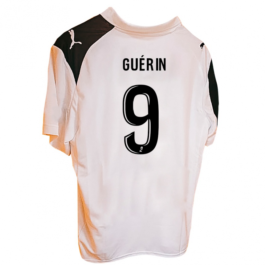 גברים כדורגל Nolan Guérin #9 כתום שחור ג'רזי ביתית 2025/26