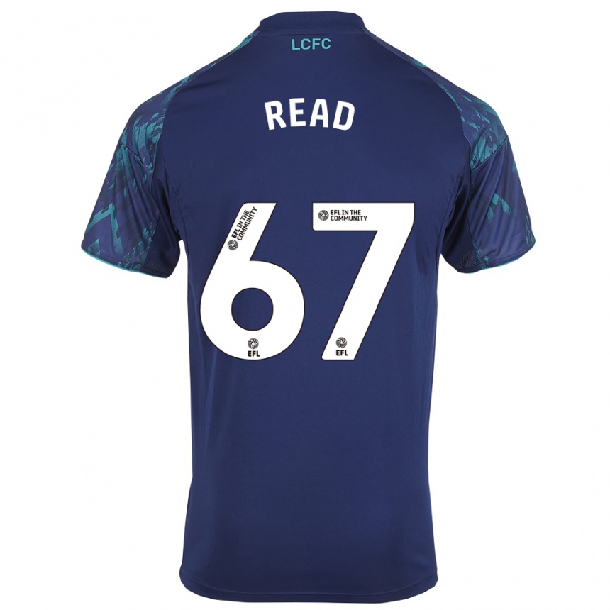 גברים כדורגל קודי קרא #67 כחול נייבי ירוק לבן הרחק ג'רזי 2025/26