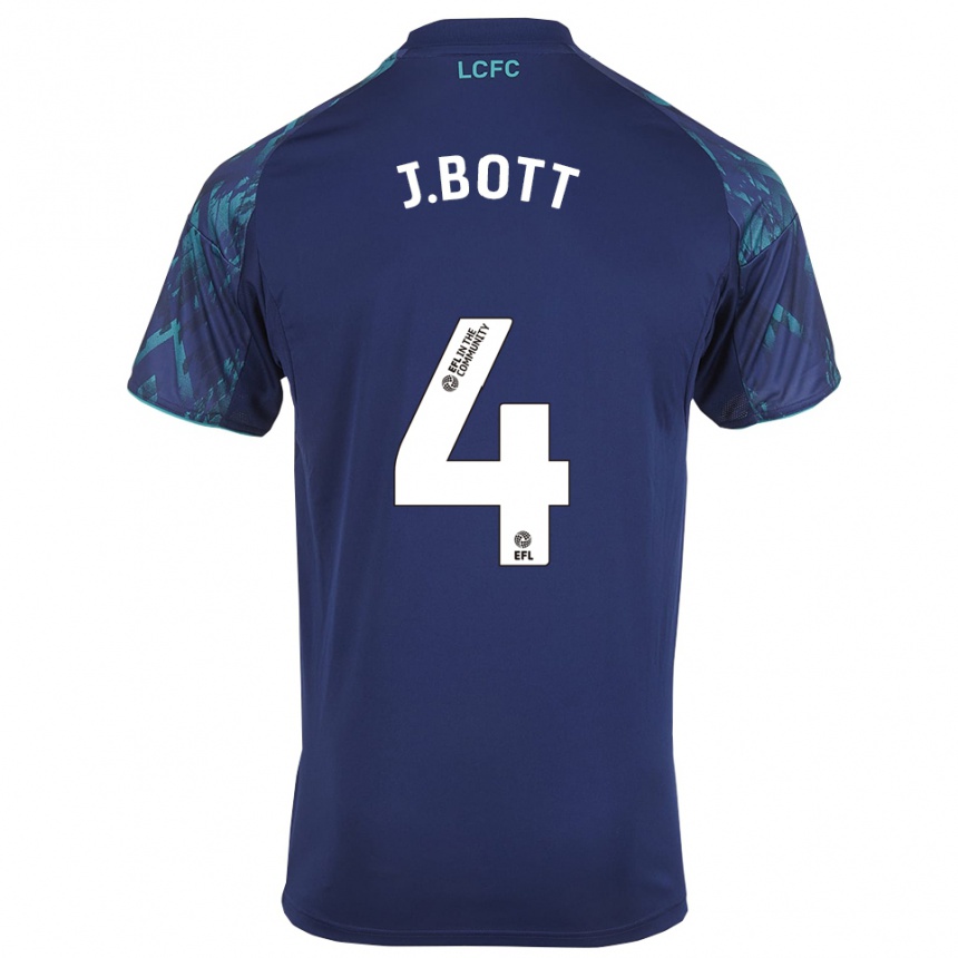 גברים כדורגל סי ג'יי בוט #4 כחול נייבי ירוק לבן הרחק ג'רזי 2025/26