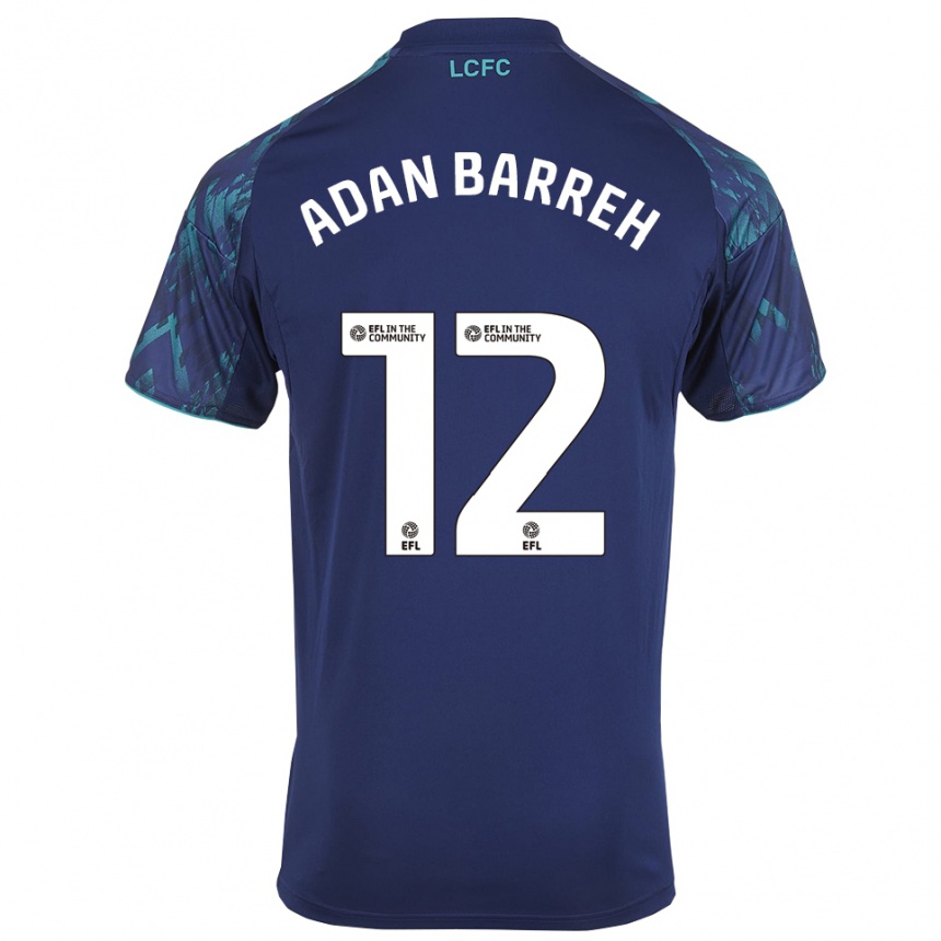 גברים כדורגל חסן אדאן בארה #12 כחול נייבי ירוק לבן הרחק ג'רזי 2025/26 גברים כדורגל חסן אדאן בארה #12 כחול נייבי ירוק לבן הרחק ג'רזי 2025/26