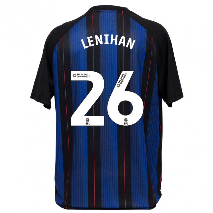 גברים כדורגל דארה לניהאן #26 כחול שחור הרחק ג'רזי 2025/26 גברים כדורגל דארה לניהאן #26 כחול שחור הרחק ג'רזי 2025/26