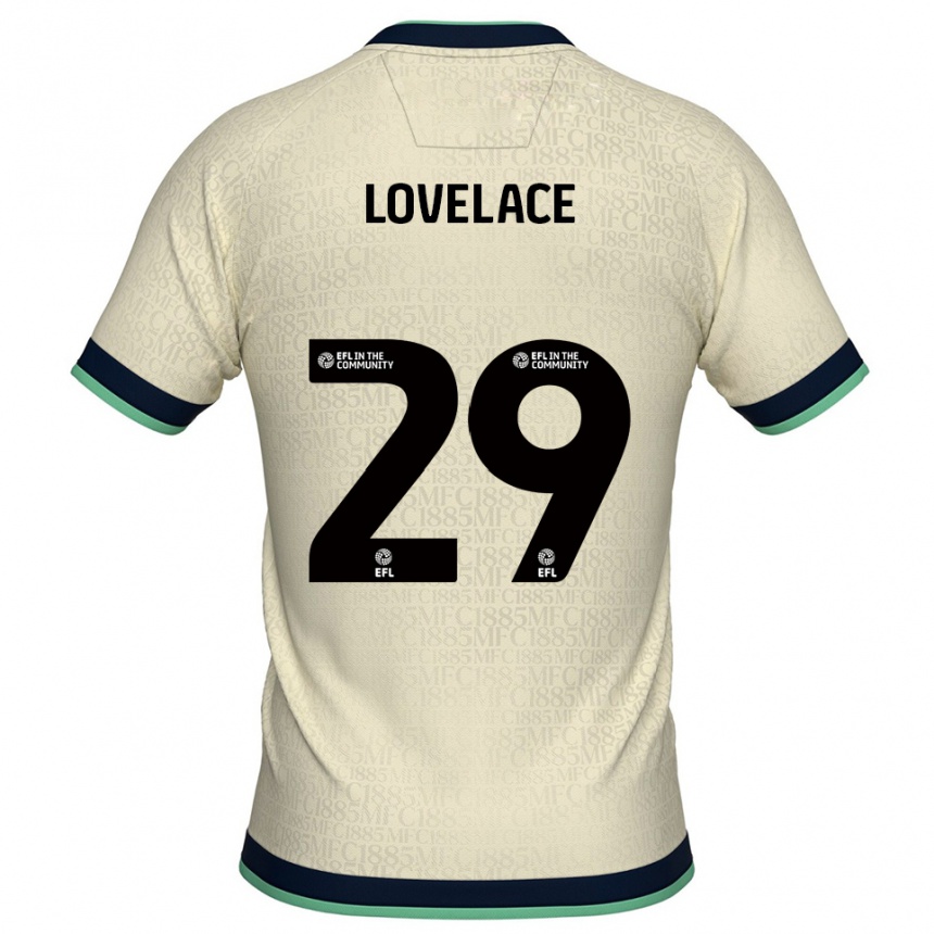 גברים כדורגל זאק לאבלייס #29 שמפניה כחול נייבי הרחק ג'רזי 2025/26