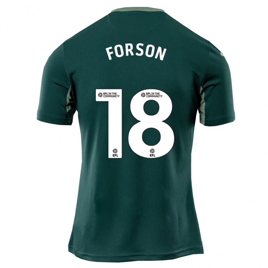 גברים כדורגל פורסון אמנקווה #18 ירוק לבן סגול הרחק ג'רזי 2025/26 גברים כדורגל פורסון אמנקווה #18 ירוק לבן סגול הרחק ג'רזי 2025/26