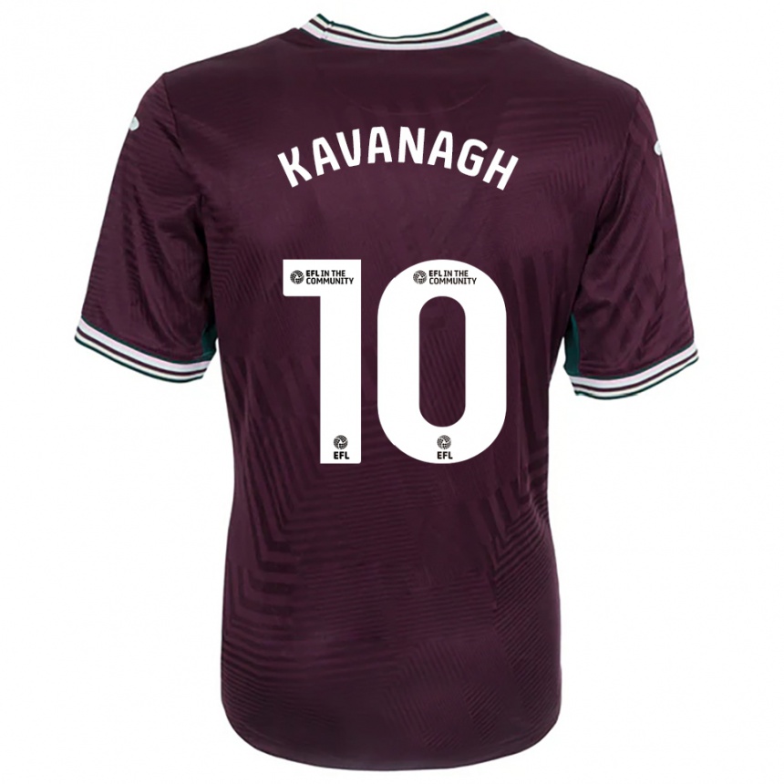 גברים כדורגל ריסי קוואנה #10 חלודה אדום לבן הרחק ג'רזי 2025/26