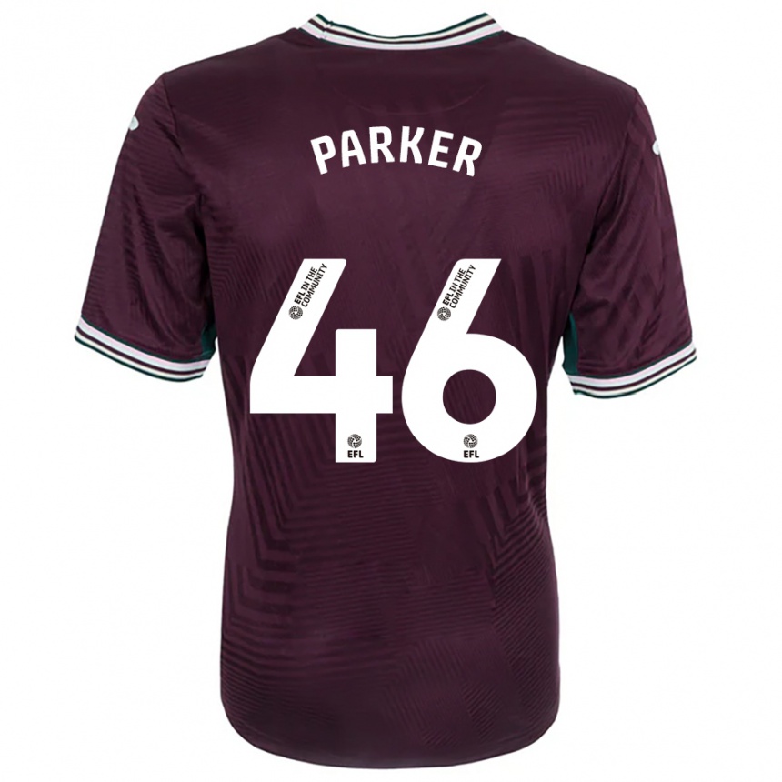 גברים כדורגל ארתור פרקר #46 חלודה אדום לבן הרחק ג'רזי 2025/26