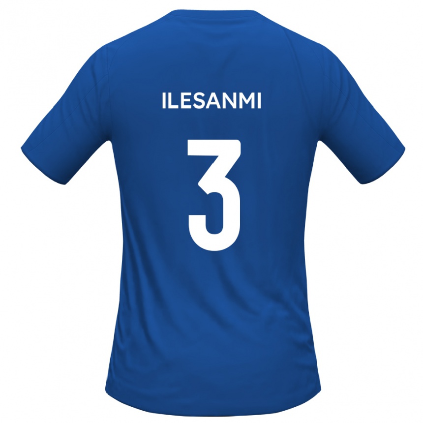 גברים כדורגל פמי אילסאנמי #3 תכלת הרחק ג'רזי 2025/26