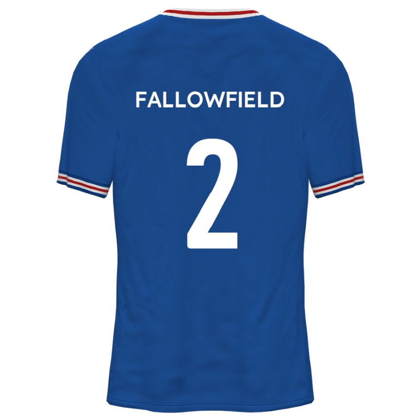 גברים כדורגל ראיין פאלופילד #2 כחול דודג'ר הרחק ג'רזי 2025/26