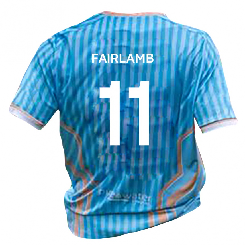 גברים כדורגל לוק ג׳ון פיירלמב #11 שחור זהב הרחק ג'רזי 2025/26