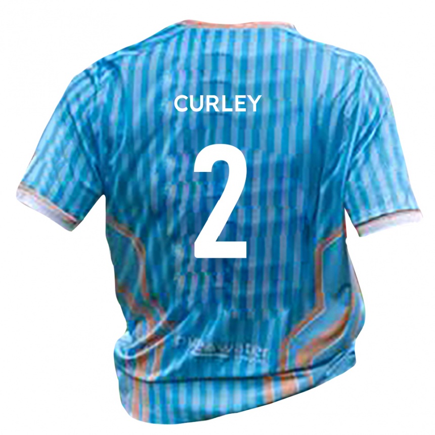 גברים כדורגל Matt Curley #2 שחור זהב הרחק ג'רזי 2025/26