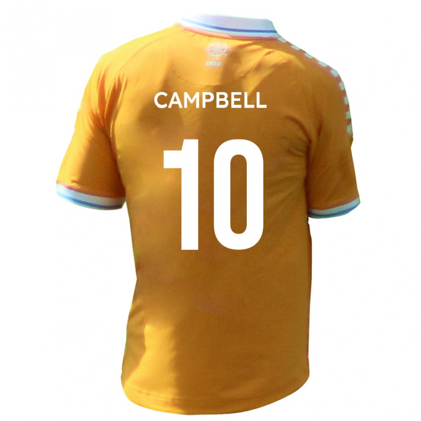 גברים כדורגל Adam Campbell #10 צהוב כחול הרחק ג'רזי 2025/26