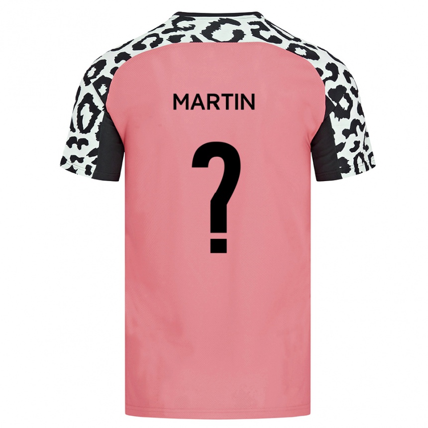 גברים כדורגל Annie Martin #0 ורוד שחור הרחק ג'רזי 2025/26