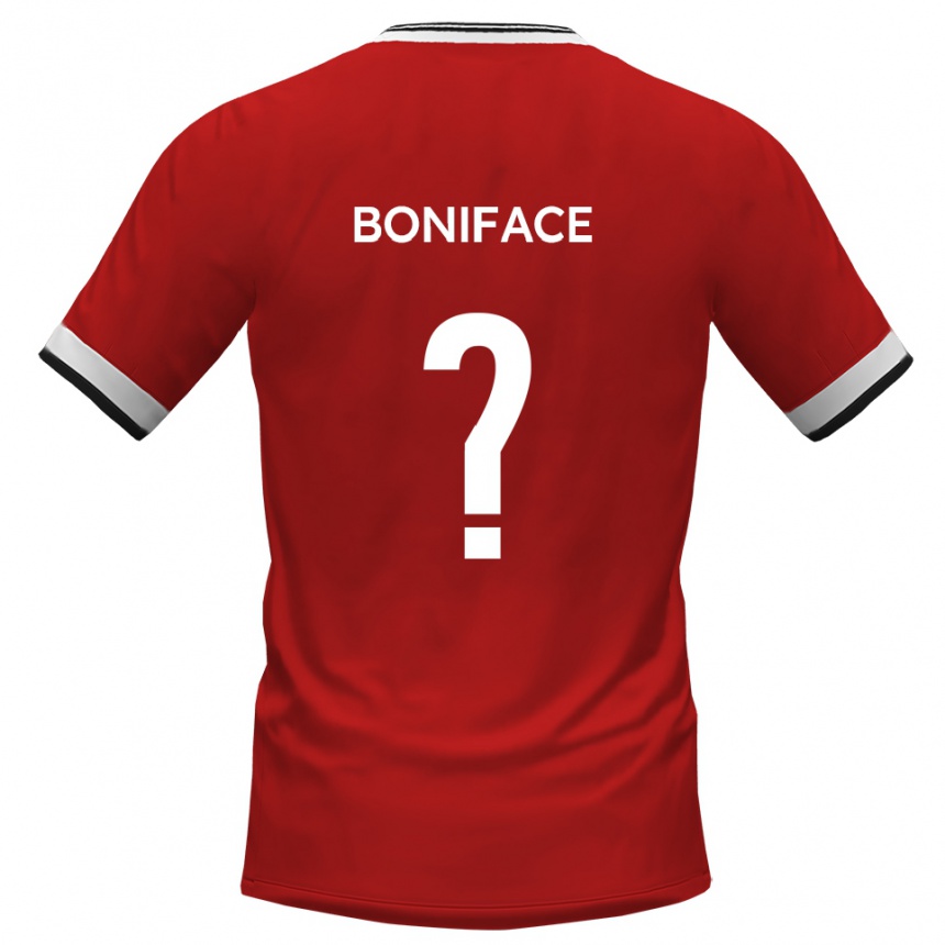 גברים כדורגל Lewis Boniface #0 לבן שחור הרחק ג'רזי 2025/26