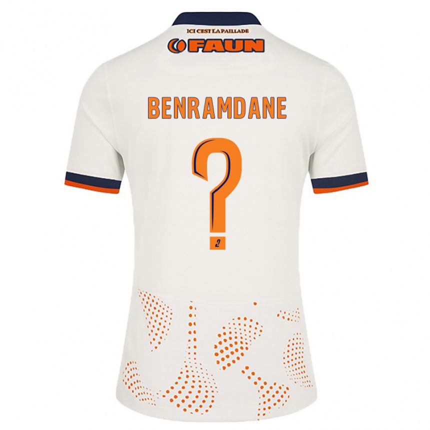 גברים כדורגל Noam Benramdane #0 לבן כתום הרחק ג'רזי 2025/26
