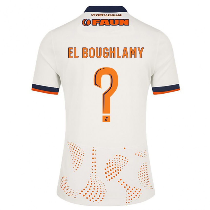 גברים כדורגל Adam El Boughlamy #0 לבן כתום הרחק ג'רזי 2025/26