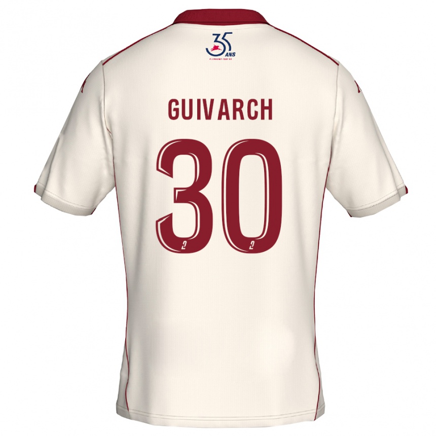 גברים כדורגל תיאו גיבארש #30 לבן בורדו הרחק ג'רזי 2025/26 גברים כדורגל תיאו גיבארש #30 לבן בורדו הרחק ג'רזי 2025/26