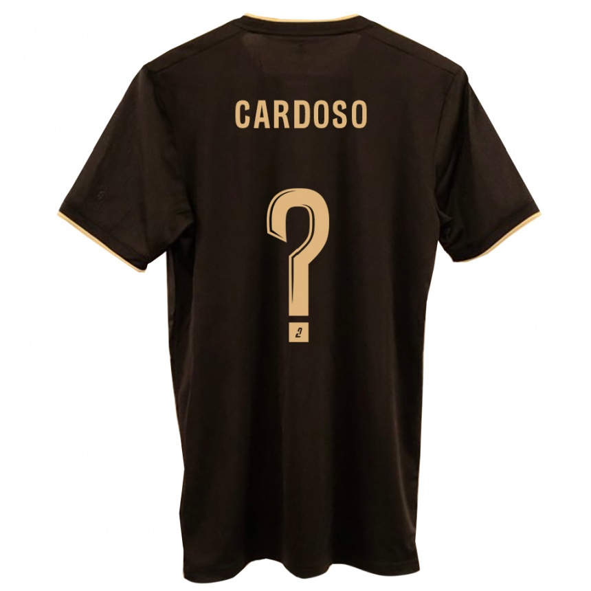 גברים כדורגל Diego Cardoso #0 כחול אדום הרחק ג'רזי 2025/26