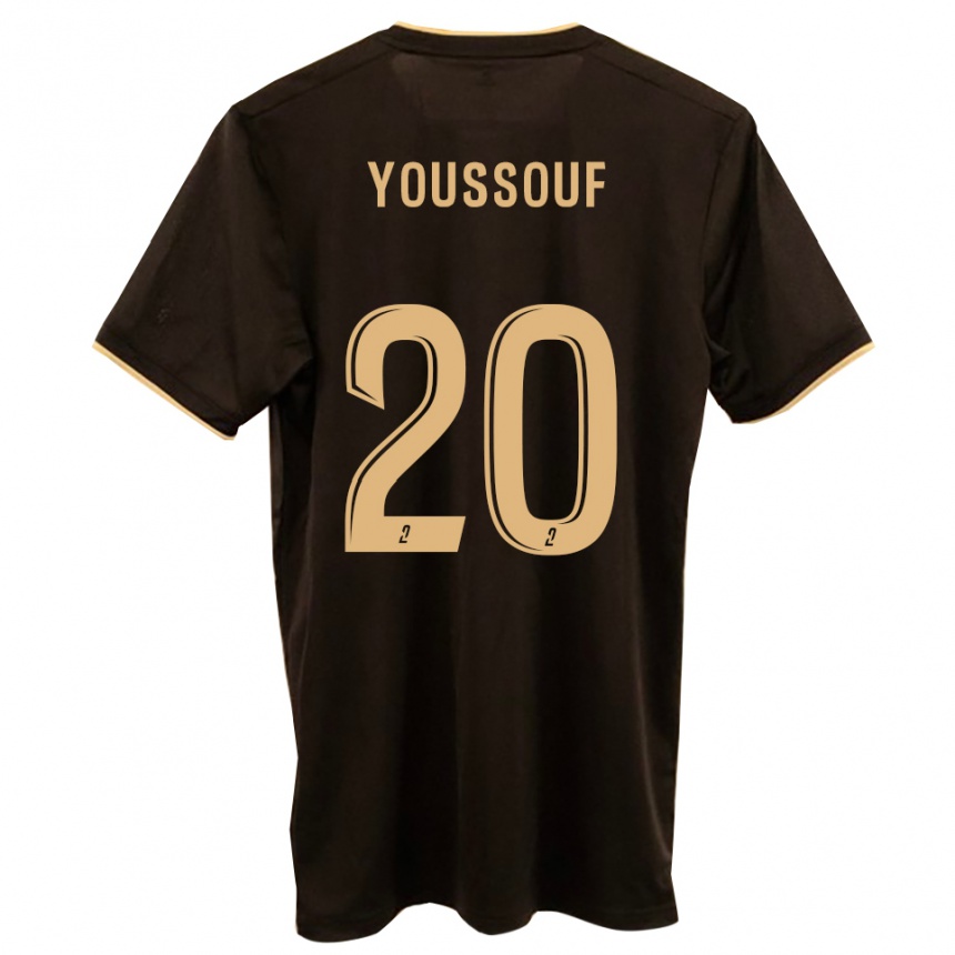 גברים כדורגל מוחמד יוסוף #20 כחול אדום הרחק ג'רזי 2025/26