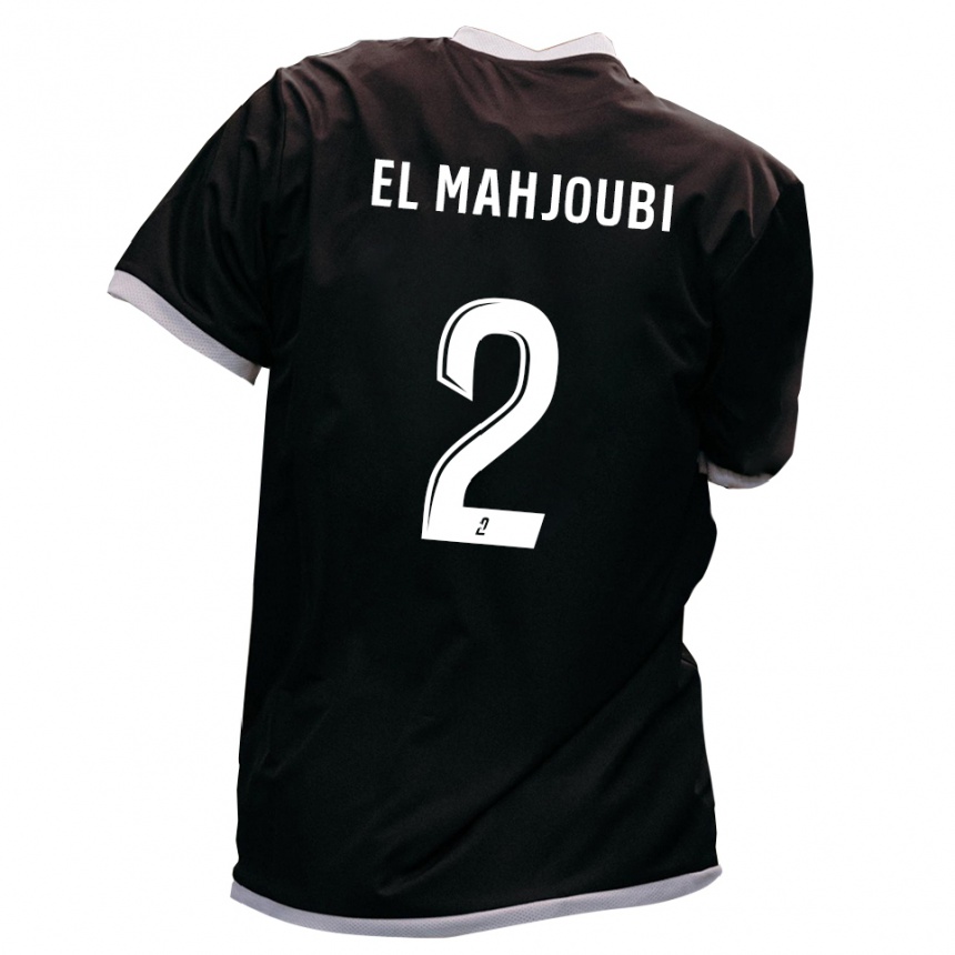 גברים כדורגל גי׳בריל אל מחג׳ובי #2 שחור זהב הרחק ג'רזי 2025/26