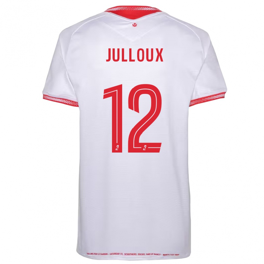 גברים כדורגל Adrien Julloux #12 שחור אדום הרחק ג'רזי 2025/26