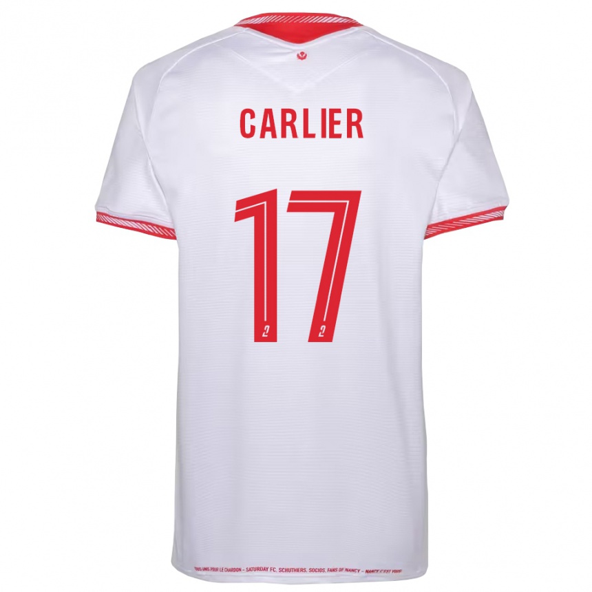 גברים כדורגל מקסין קרלייה #17 שחור אדום הרחק ג'רזי 2025/26