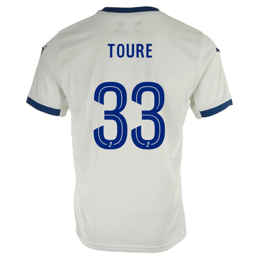 גברים כדורגל אלמאמי טורה #33 לבן כחול הרחק ג'רזי 2025/26