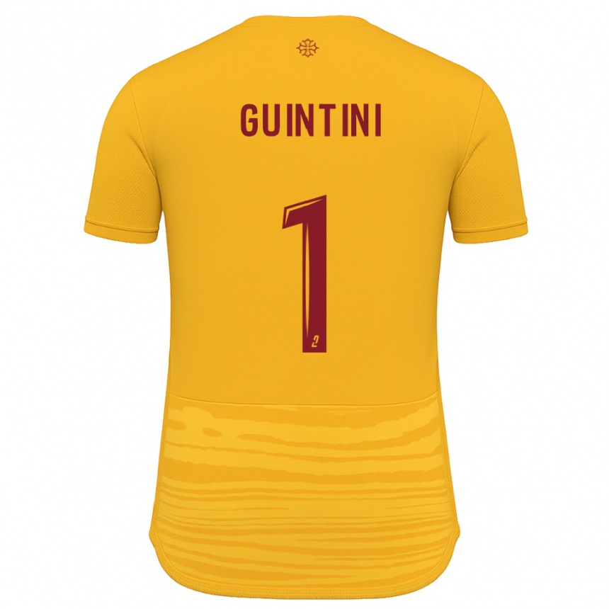 גברים כדורגל Loryan Guintini #1 כתום בורדו הרחק ג'רזי 2025/26