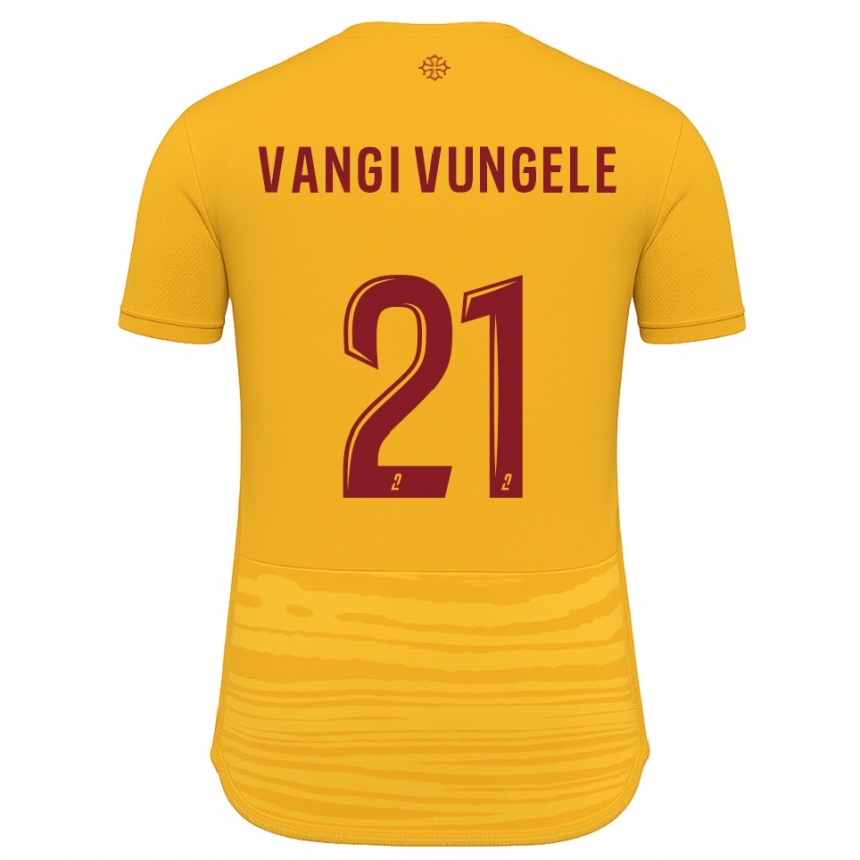 גברים כדורגל Luzolo Vangi Vungele #21 כתום בורדו הרחק ג'רזי 2025/26 גברים כדורגל Luzolo Vangi Vungele #21 כתום בורדו הרחק ג'רזי 2025/26