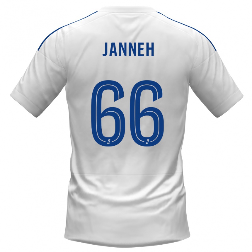גברים כדורגל ג׳וסלין ג'אנה #66 לבן כחול הרחק ג'רזי 2025/26