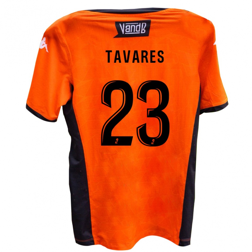 גברים כדורגל יוהן טבארס #23 לבן שחור הרחק ג'רזי 2025/26