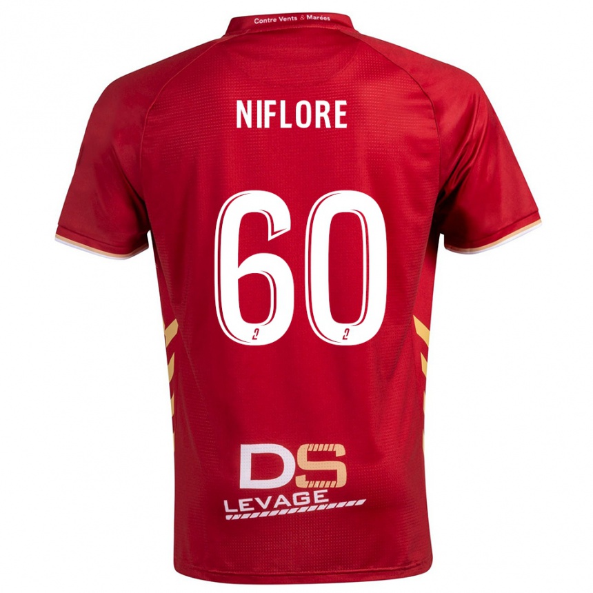 גברים כדורגל מתייס ניפלור #60 בורדו זהב הרחק ג'רזי 2025/26