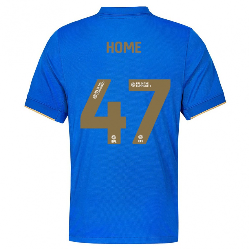 נשים כדורגל ג'וש הום #47 כחול זהב ג'רזי ביתית 2025/26