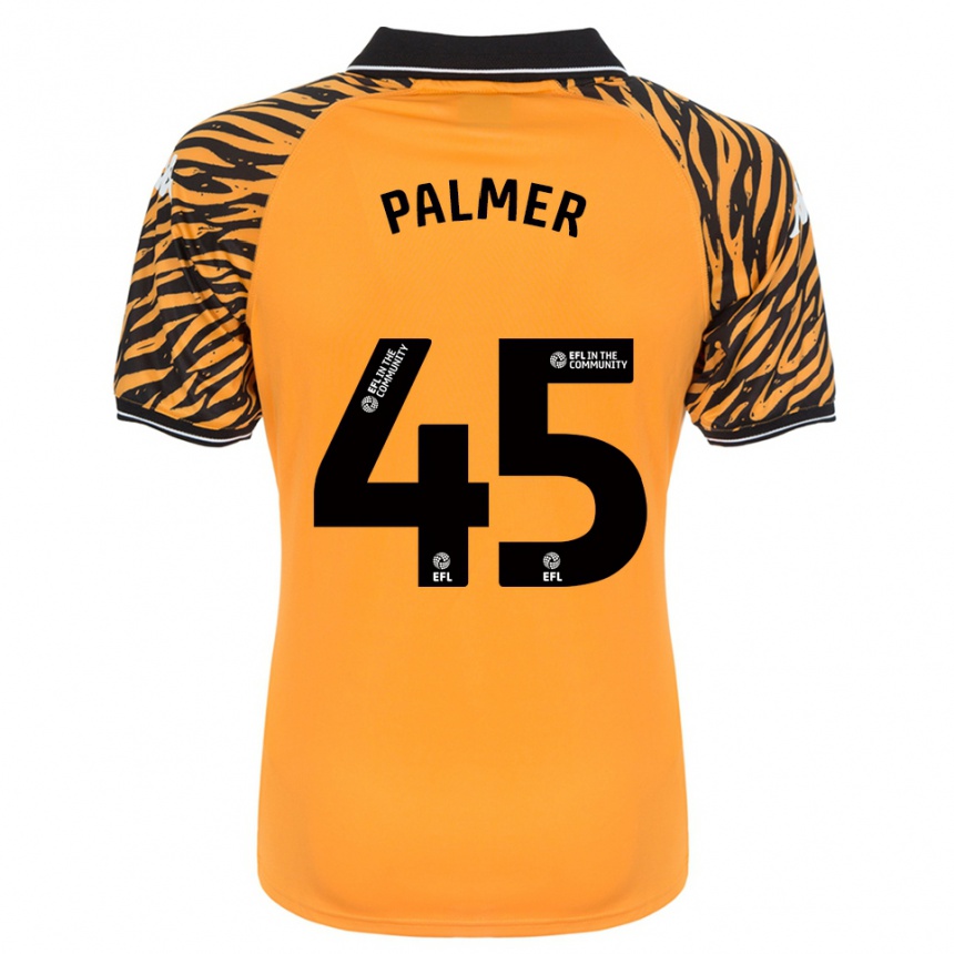 נשים כדורגל קייסי פאלמר #45 כתום שחור ג'רזי ביתית 2025/26