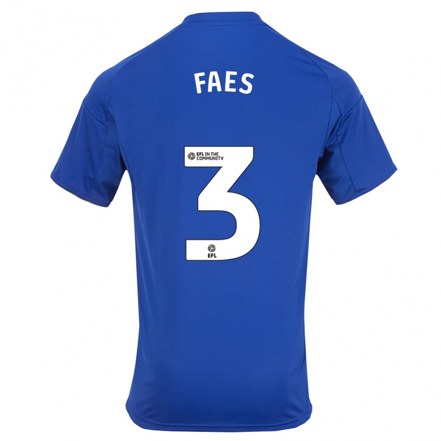 נשים כדורגל ואוט פאס #3 כחול זהב ג'רזי ביתית 2025/26