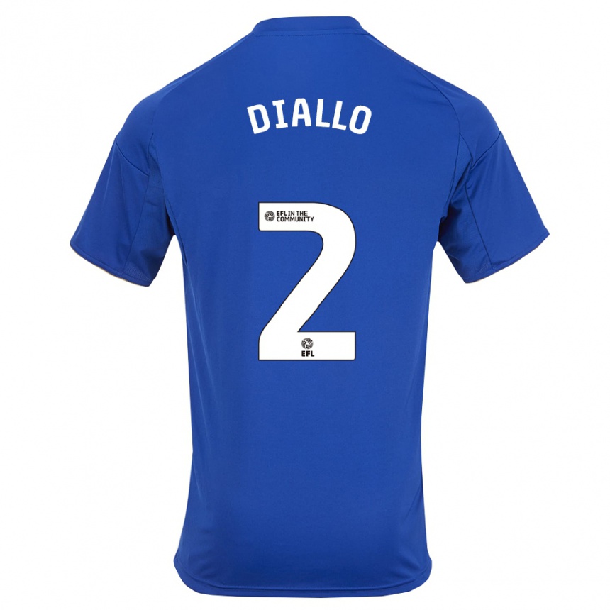 נשים כדורגל אלפא דיאלו #2 כחול זהב ג'רזי ביתית 2025/26