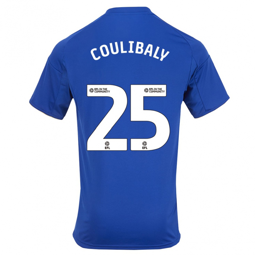 נשים כדורגל Woyo Coulibaly #25 כחול זהב ג'רזי ביתית 2025/26