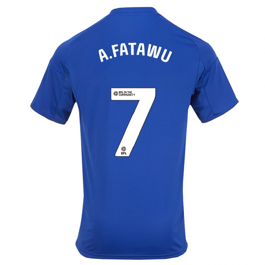 נשים כדורגל עבדול פאטו איסאקו #7 כחול זהב ג'רזי ביתית 2025/26