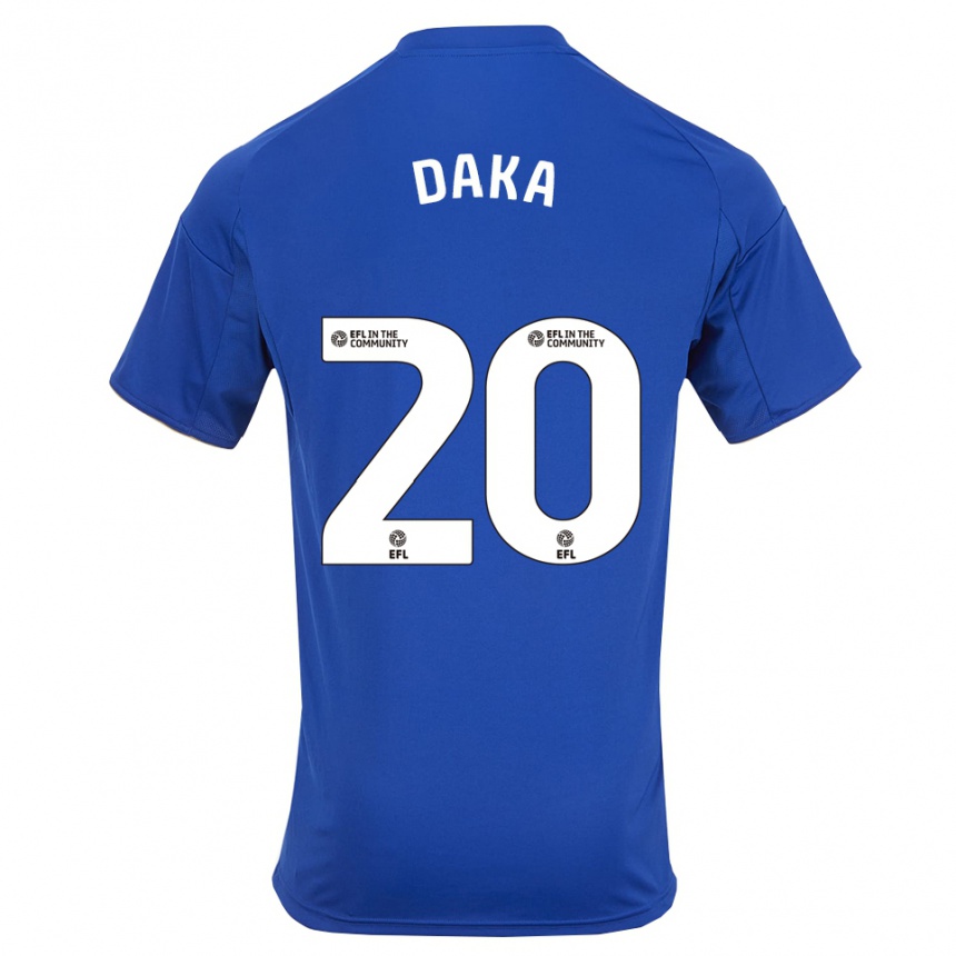 נשים כדורגל פטסון דקה #20 כחול זהב ג'רזי ביתית 2025/26