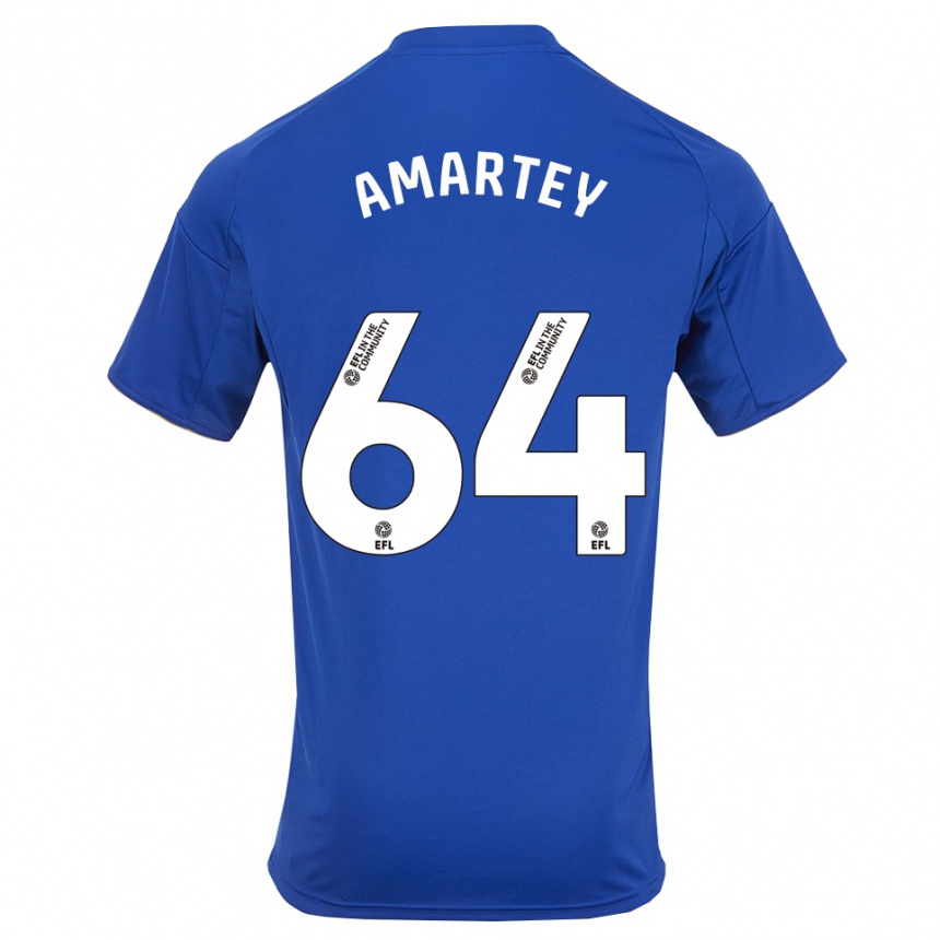 נשים כדורגל בובי אמרטי #64 כחול זהב ג'רזי ביתית 2025/26