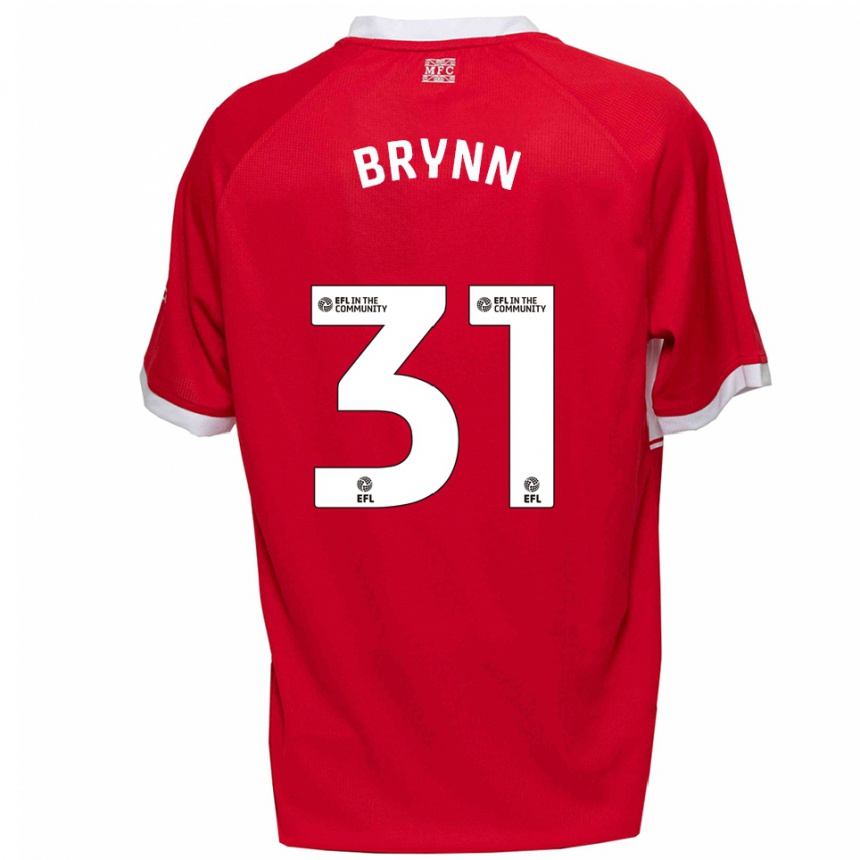 נשים כדורגל סול ברין #31 אדום לבן ג'רזי ביתית 2025/26