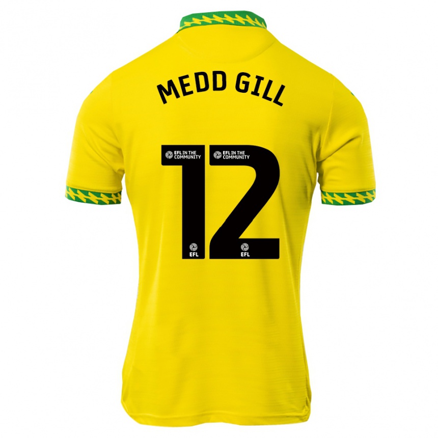 נשים כדורגל טמסין מד-גיל #12 לבן ירוק ג'רזי ביתית 2025/26