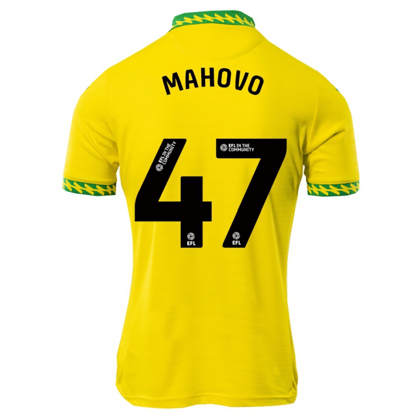 נשים כדורגל Lucien Mahovo #47 לבן ירוק ג'רזי ביתית 2025/26