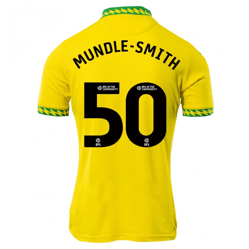 נשים כדורגל ארול מונדל-סמית׳ #50 לבן ירוק ג'רזי ביתית 2025/26